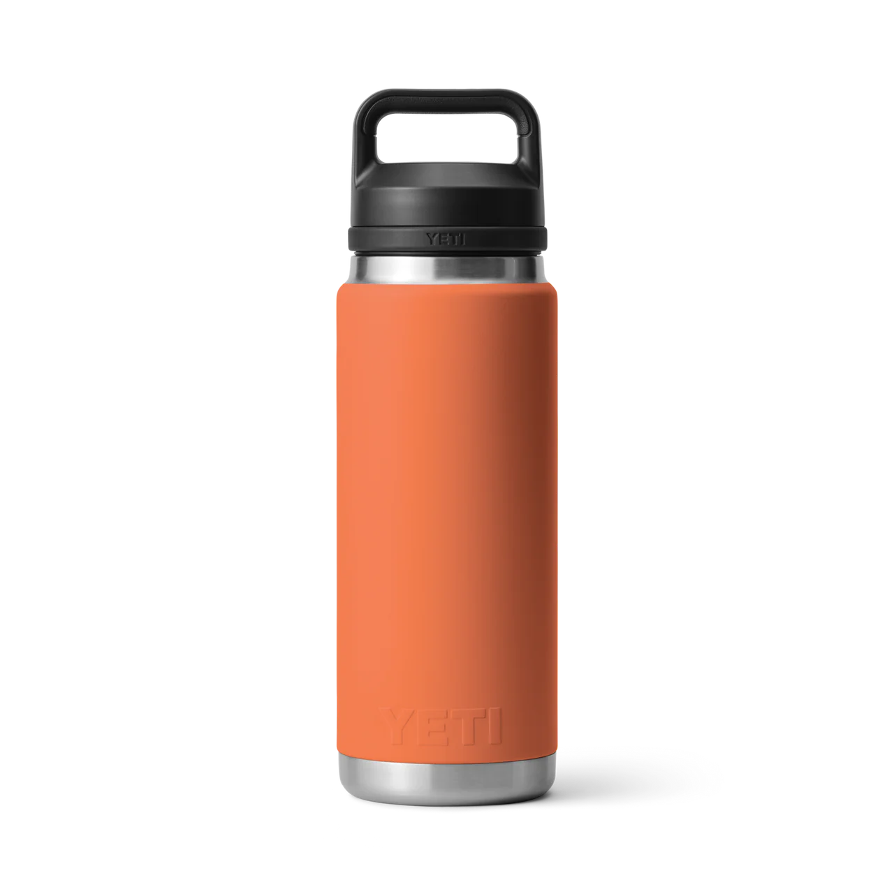 Yeti Rambler 26 oz Insulated Stainless Steel Water Bottle with Chug Cap - High Desert Clay - Perfect for Hiking, Camping & Outdoor Adventures
