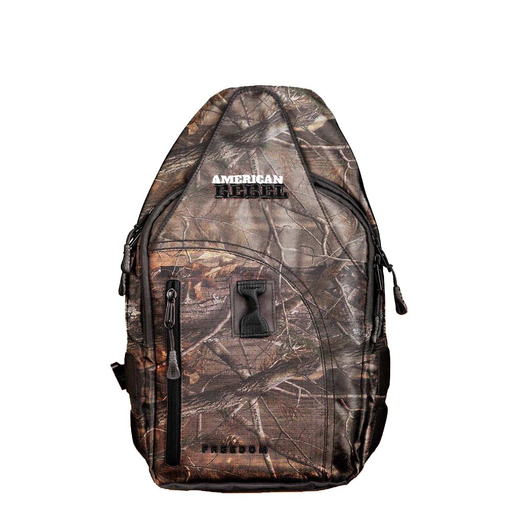 American Rebel Concealed Carry Backpack - Camo/Black for Outdoor & Travel