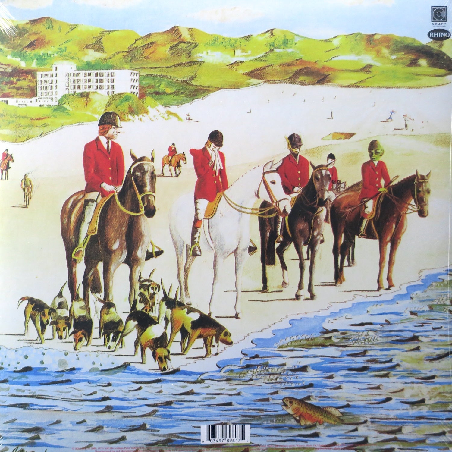 GENESIS 'Foxtrot' Vinyl LP (1972) - Classic Progressive Rock Album - Perfect for Record Collectors & Music Enthusiasts