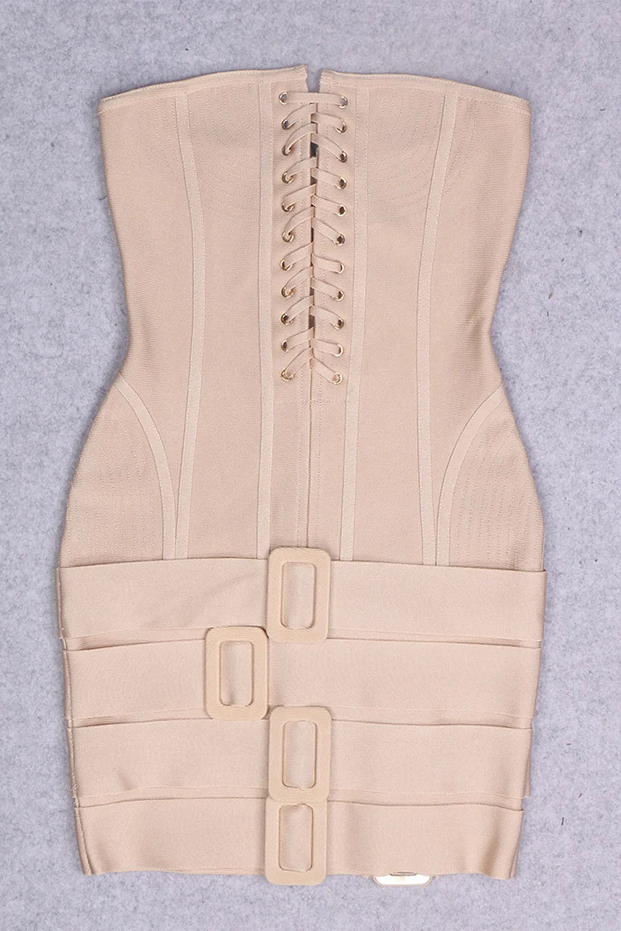 Augusta Bandeau Mini Dress - Women's Sexy Strapless Summer Dress for Beach, Party & Night Out