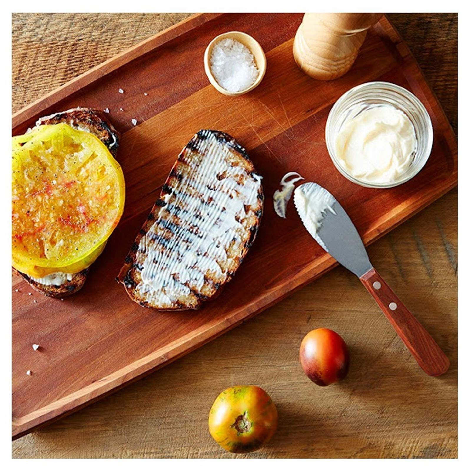 Premium Stainless Steel Butter Knife Set - 8