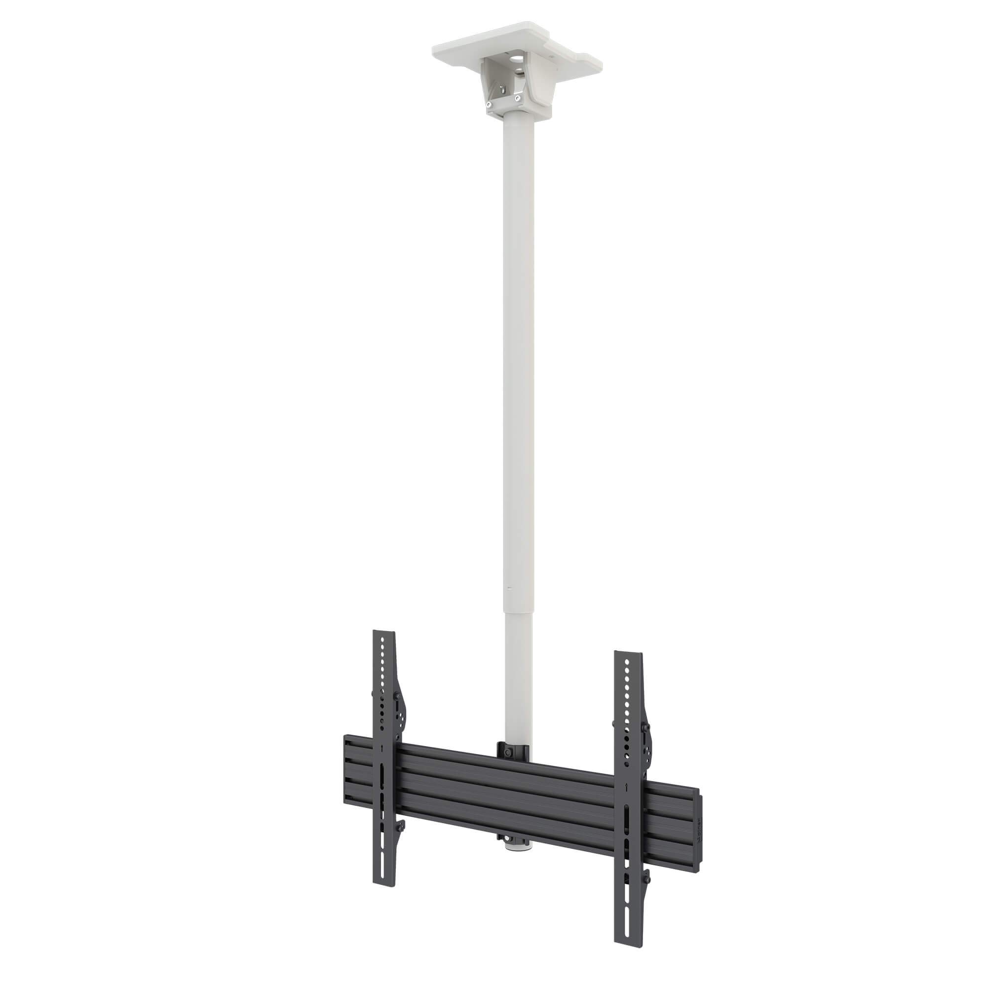 Kanto CM600W White Ceiling TV Mount for 37-70 Inch TVs - Adjustable Height (23