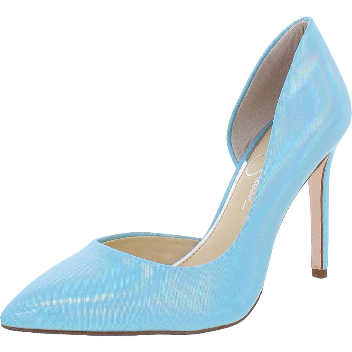 Jessica Simpson Women's Prizma Pointed Toe D'Orsay Heels Pumps - Elegant High Heels for Office, Party & Special Occasions