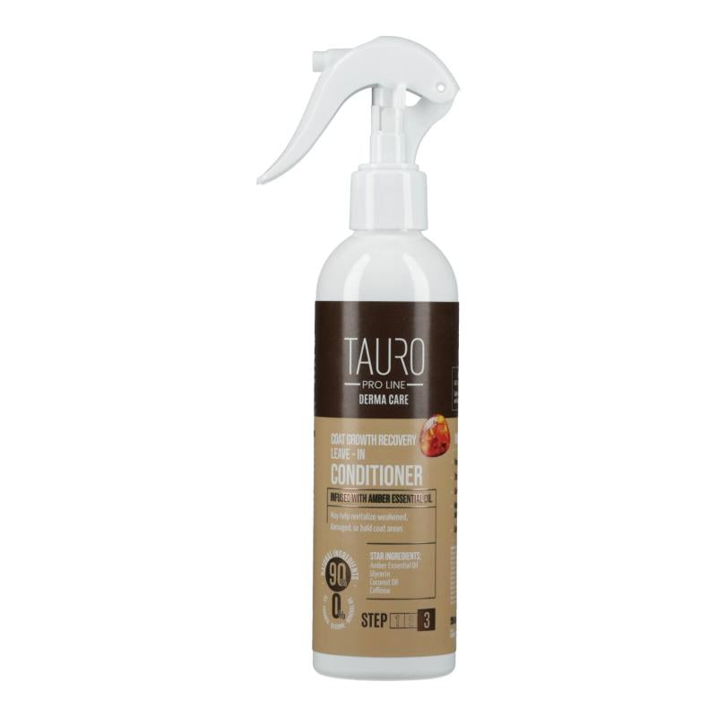 Derma Care Coat Growth Recovery Leave In Conditioner for Dogs - Moisturizing & Detangling Dog Hair Treatment - Perfect for Post-Bath Grooming & Daily Coat Care