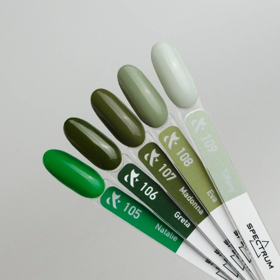F.O.X Spectrum 106 Vitrage Color Nail Polish - 14ml Bottle for Professional Salon & Home Manicure