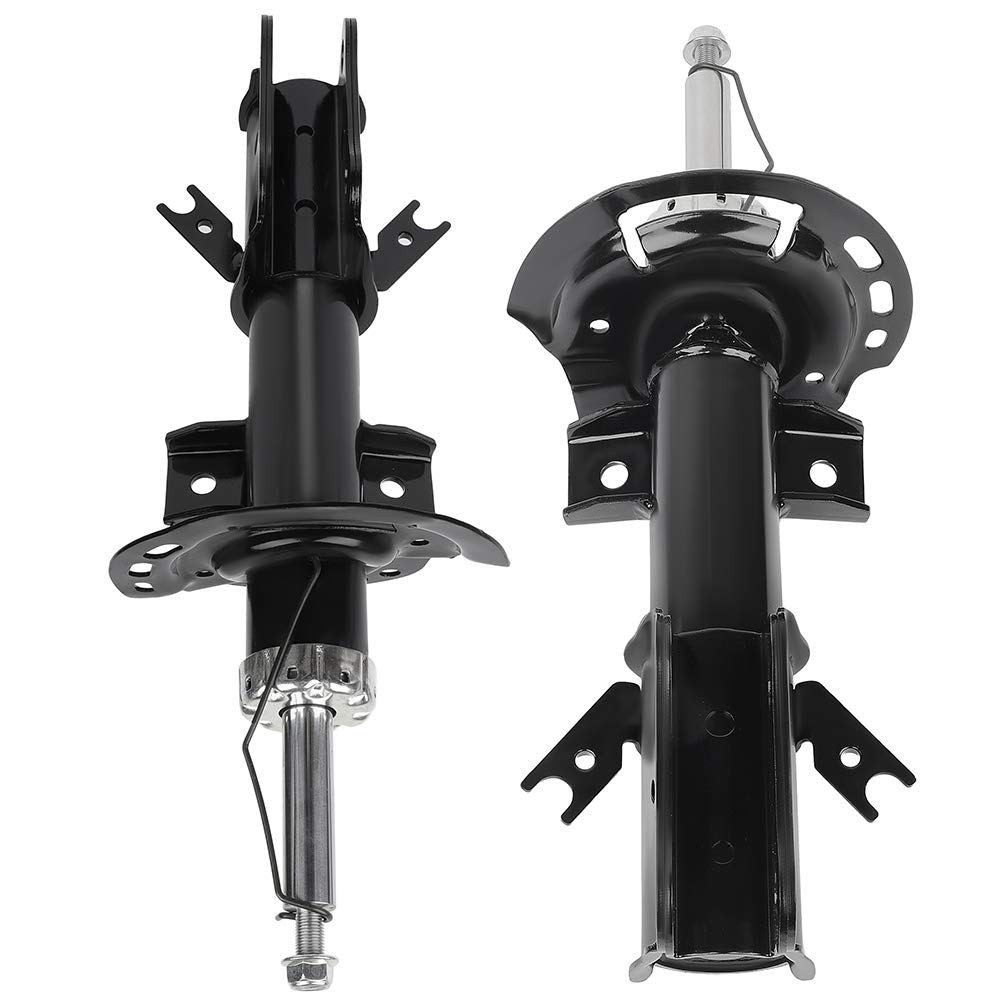 Premium AngleWide Shock Absorbers & Struts Set (2 Front) - Compatible with 2013-2016 Ford Fusion | Heavy-Duty Suspension System for Smooth Ride & Better Handling | Ideal for City Commuting, Highway Driving & Rough Road Conditions
