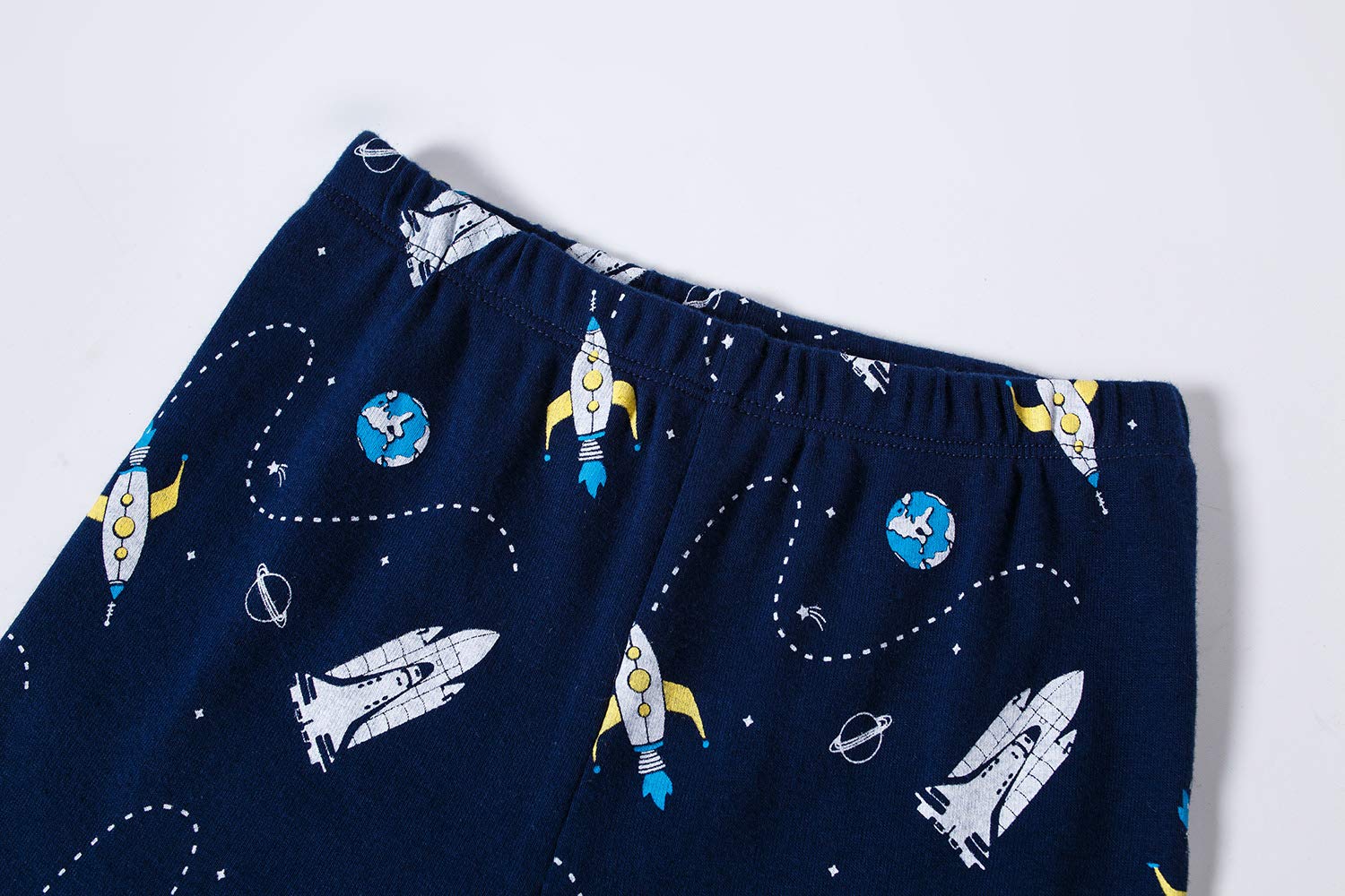 Boys' Cotton Long Sleeve Pajama Sets - Soft & Comfortable Toddler Sleepwear for Bedtime & Lounging