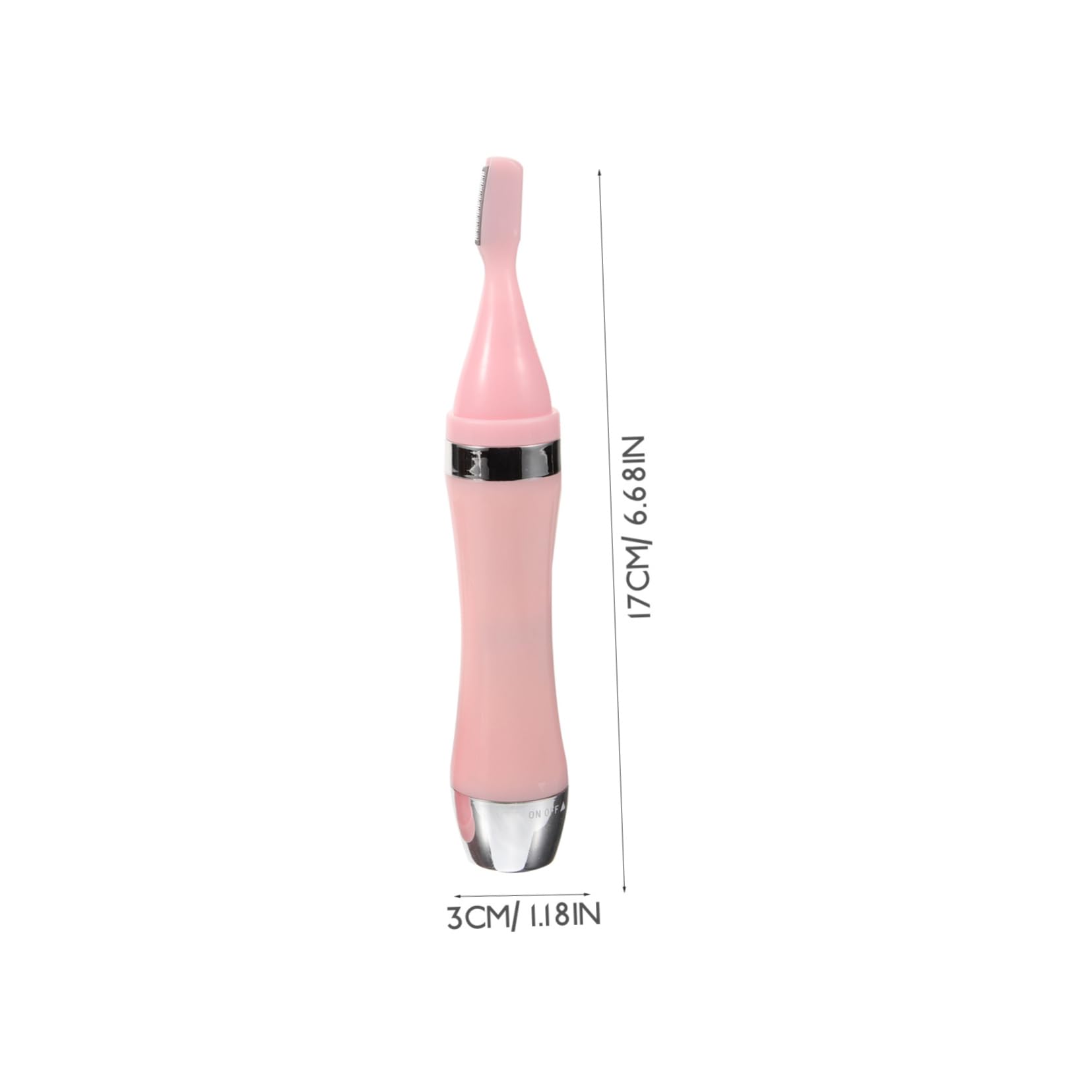 FRCOLOR 4-in-1 Pink Electric Razor for Women - Rechargeable Hair Remover & Shaver for Legs, Arms, Bikini Line & Underarms - Smooth Skin at Home or Travel