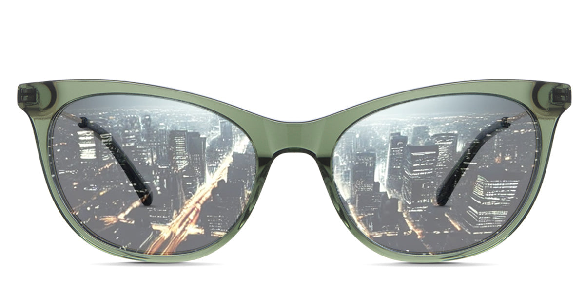 Gaia Women's Prescription Tinted Glasses - Stylish & UV Protection for Reading, Driving & Outdoor Activities