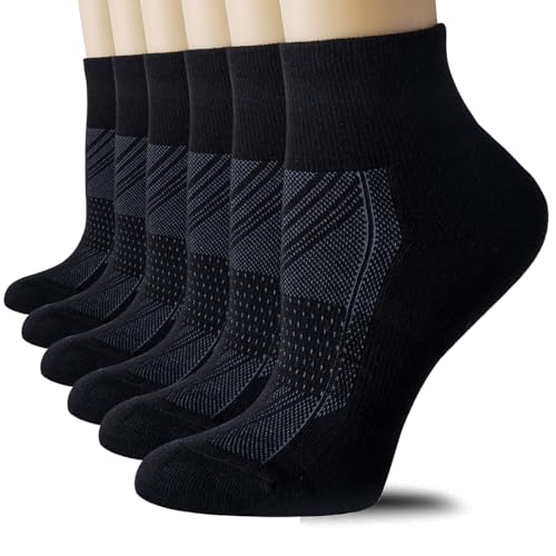 6 Pair Black