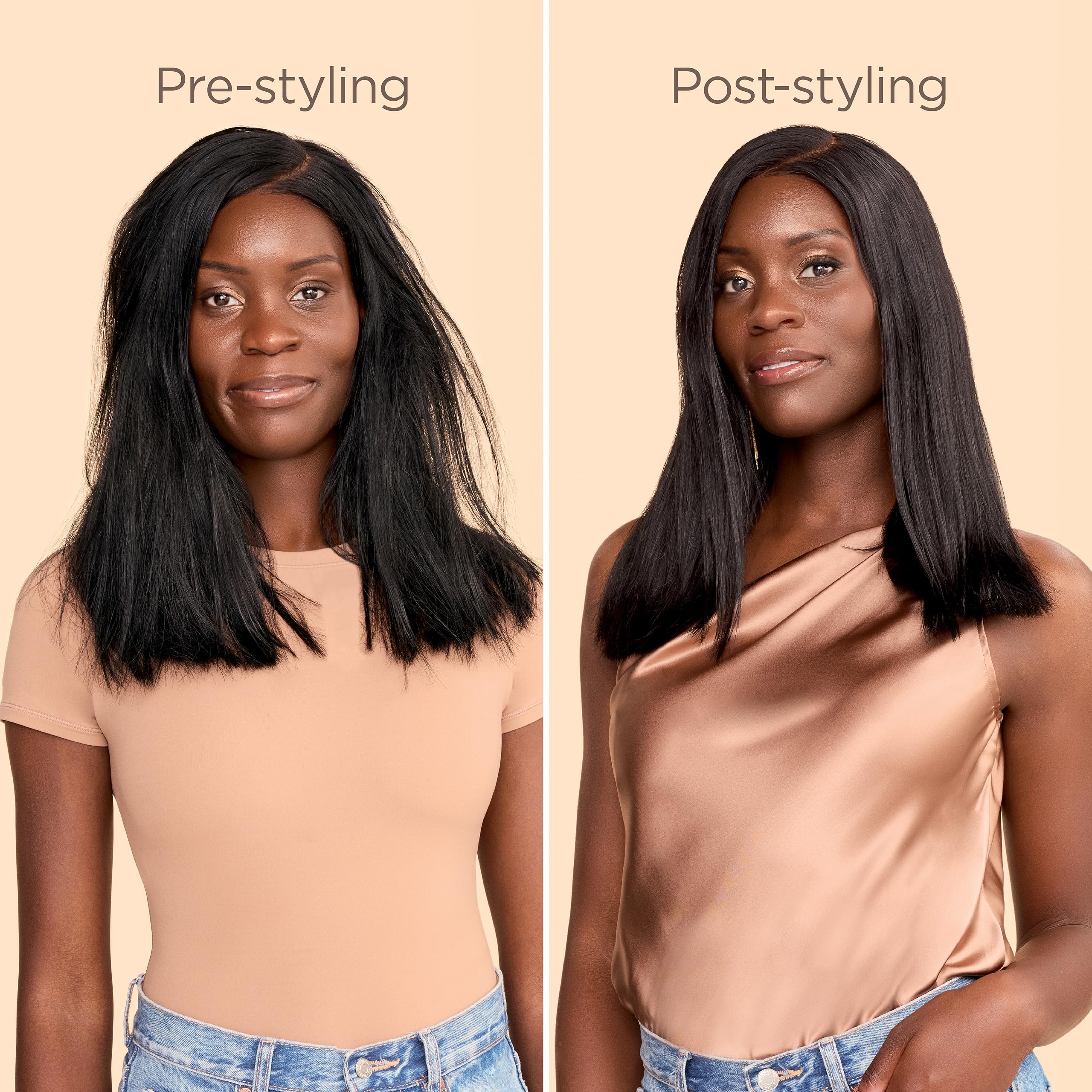 Shark FlexStyle Frizz Fighter Finishing Tool - Attachment for Shark FlexStyle Styling System, Hair Styling Tool to Smooth Flyaways & Reduce Frizz (Stone Color) - Perfect for Salon-Quality Styling at Home