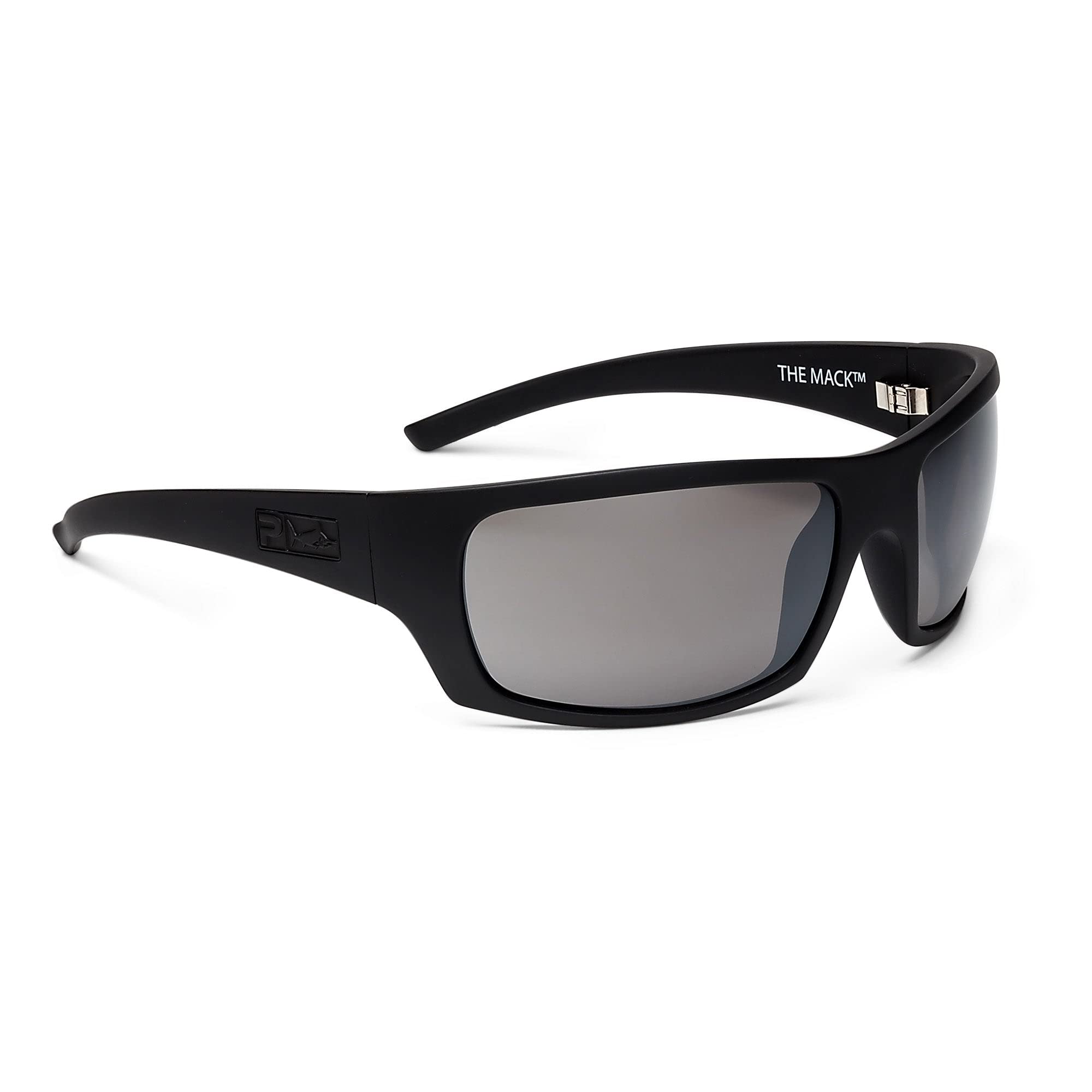 PELAGIC The Mack - Polarized Polycarbonate Lens Fishing Sunglasses for Men & Women - UV Protection, Anti-Glare, Comfortable Fit for Boating, Kayaking, and Outdoor Water Sports