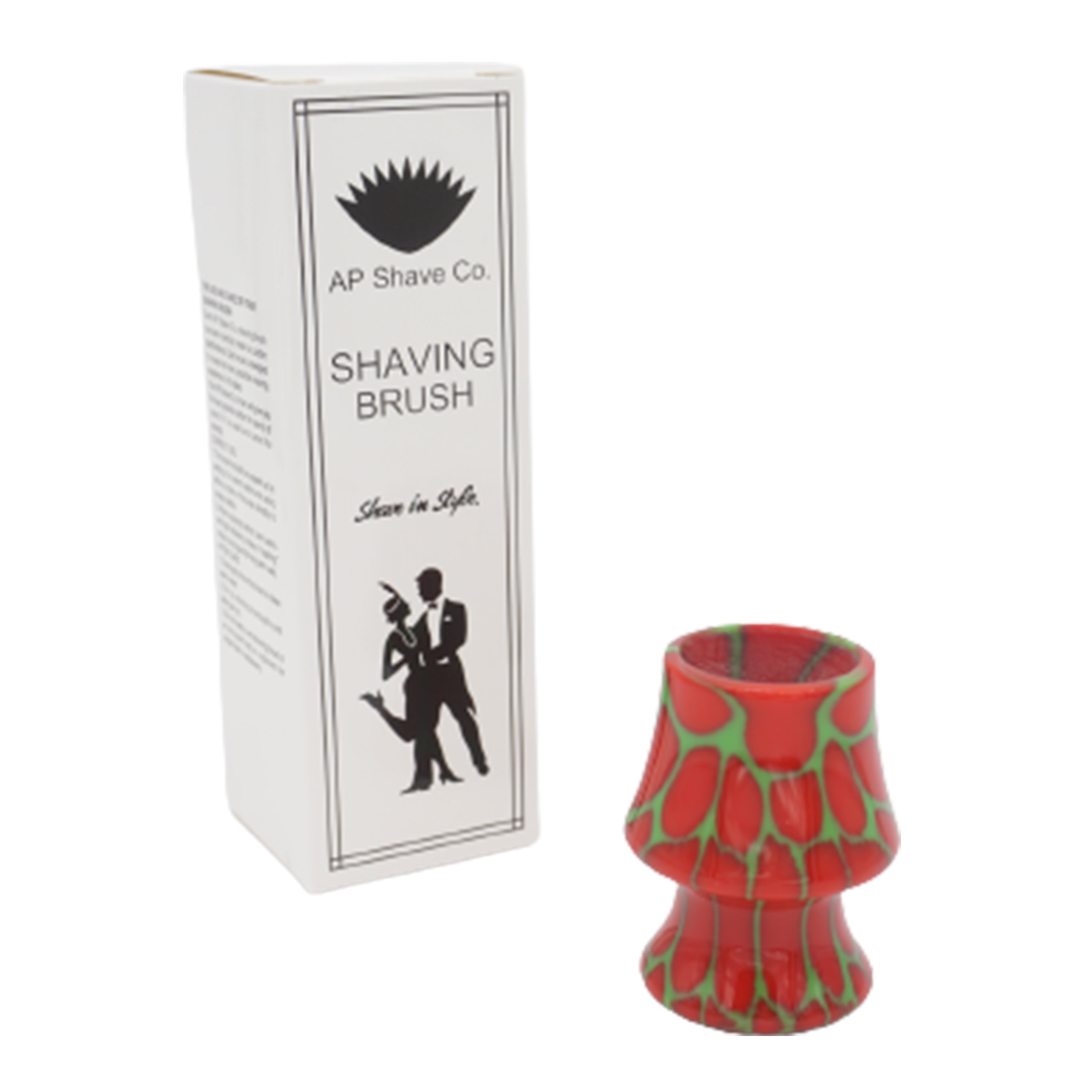 Premium Passion Fruit Wood Handmade Shaving Brush Handle - Fits 24mm & 26mm Shaving Knots - Perfect for Wet Shaving, Grooming Gifts & Barber Shop Essentials