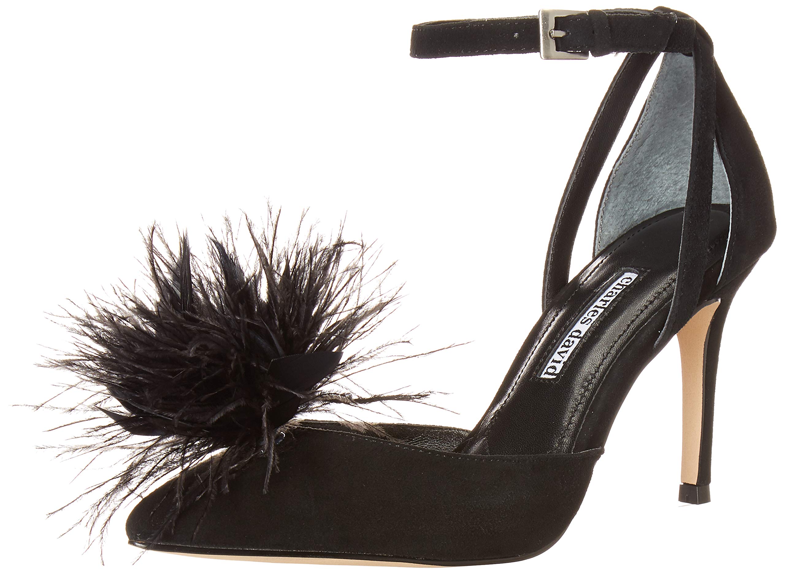 CHARLES DAVID Women's Middle Heel Pump Shoes - Comfortable Office & Party Dress Pumps for Women - Perfect for Work, Weddings & Special Occasions
