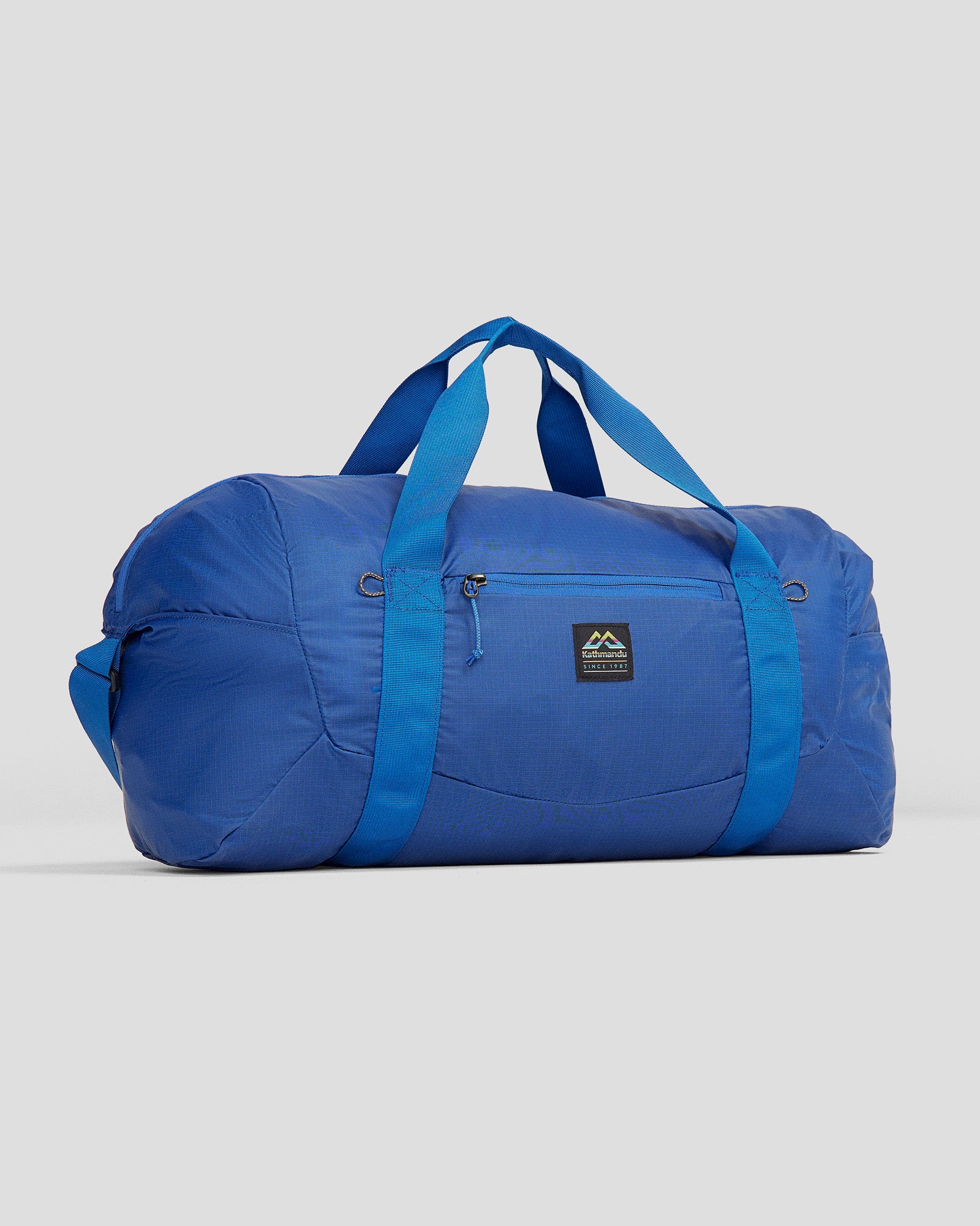 Pack&Go Duffel Bag - Lightweight & Durable Travel Duffel in Peak Blue - Perfect for Gym, Travel & Outdoor Adventures