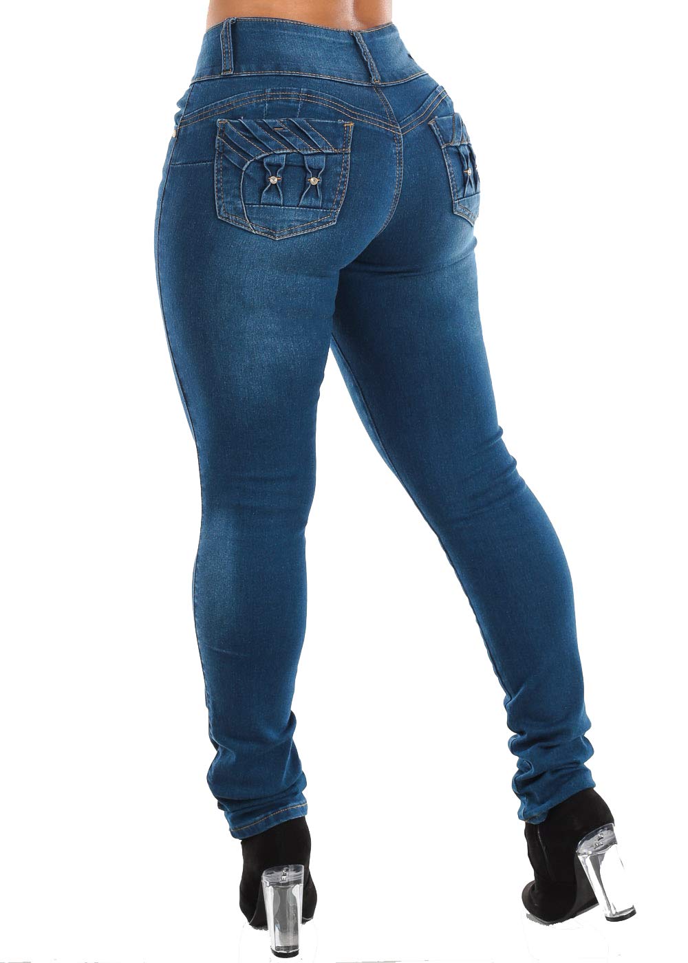 Best Butt Lifting Jeans for Women - High Waisted Skinny Stretch Denim Pants with Booty Lift Effect | Perfect for Date Night, Work & Casual Outfits