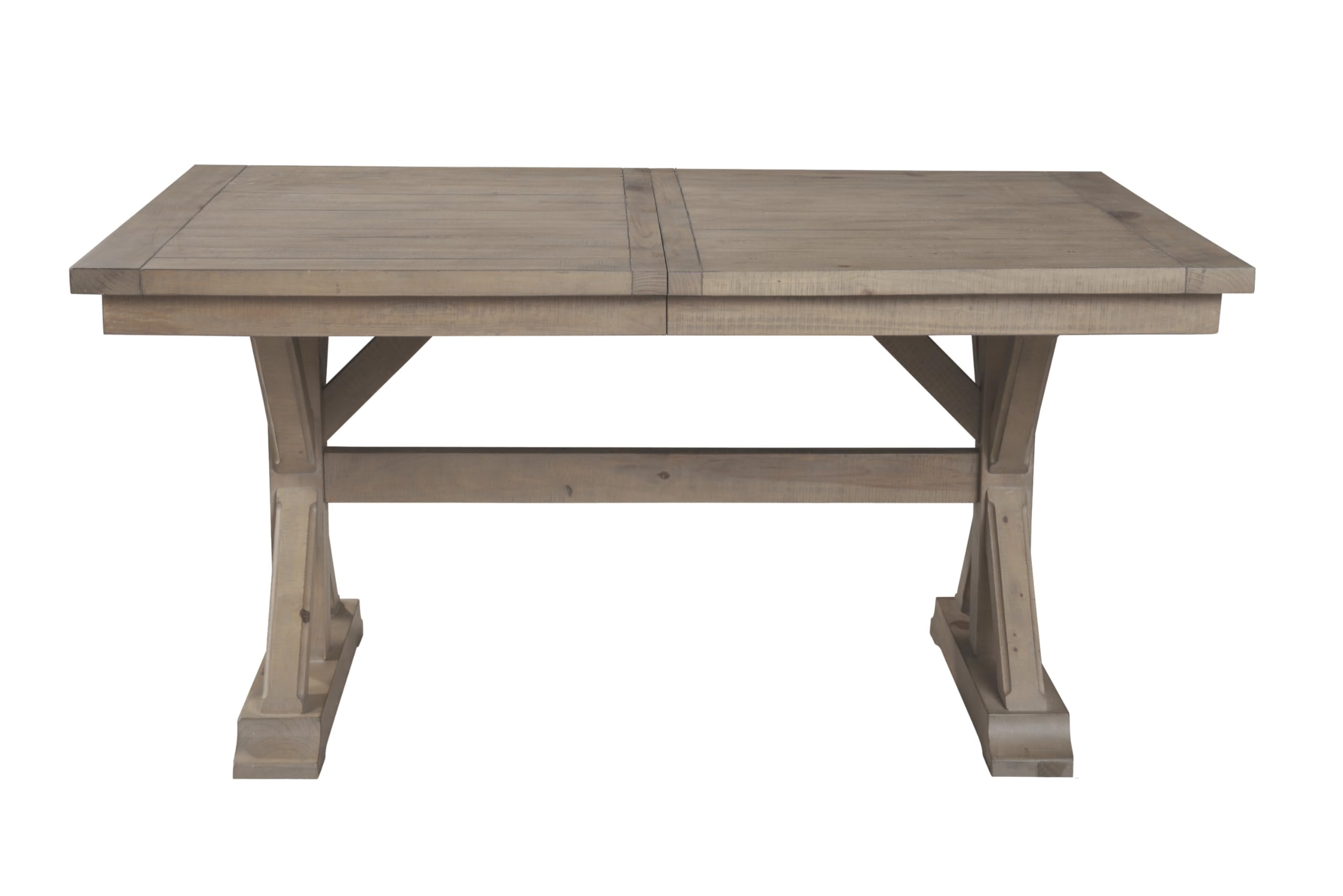 Alpine Furniture Arlo Dining Table - Natural Wood Finish - Perfect for Dining Rooms, Kitchens, and Outdoor Patios