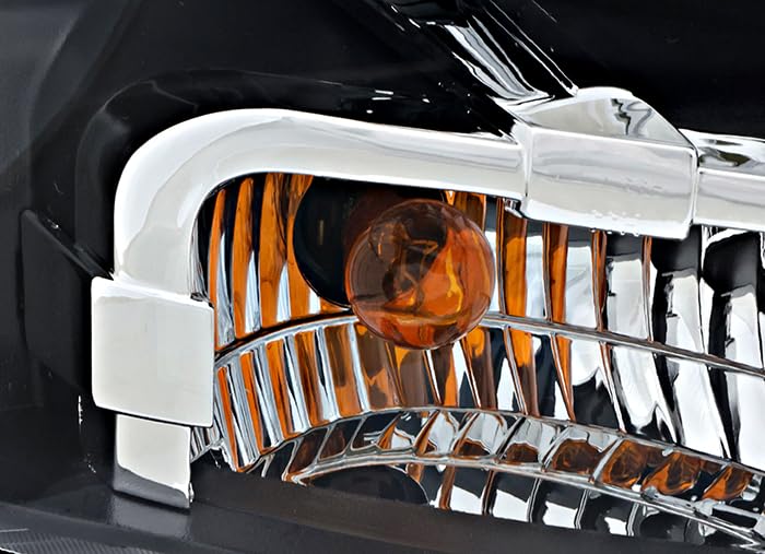 Chevrolet Chevy Avalanche Suburban Tahoe Tahoe Hybrid Right Passenger Side Headlight Assembly Replacement - Compatible with 2007-2014 Models - Perfect for Night Driving & Off-Road Adventures