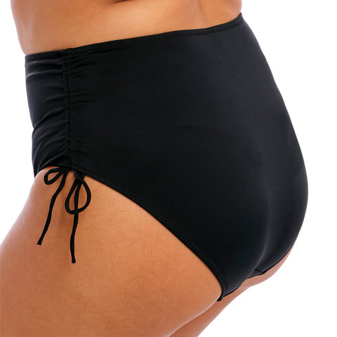 Elomi Plain Sailing Adjustable Bikini Brief - Comfortable Women's Underwear in Black for Everyday Wear & Swimwear