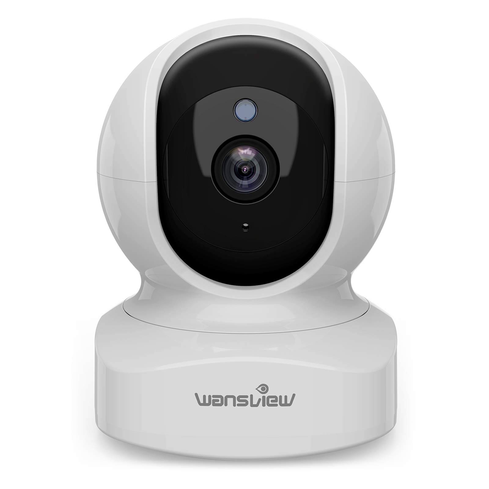 Wansview 2K WiFi IP Baby Monitor Camera - Wireless Indoor Security Camera for Babies, Elderly & Pets with Real-Time Alerts, 2-Way Audio, Night Vision, Pan-Tilt-Zoom, Alexa Compatible - Perfect for Nursery, Home Security & Pet Monitoring (Model Q5)