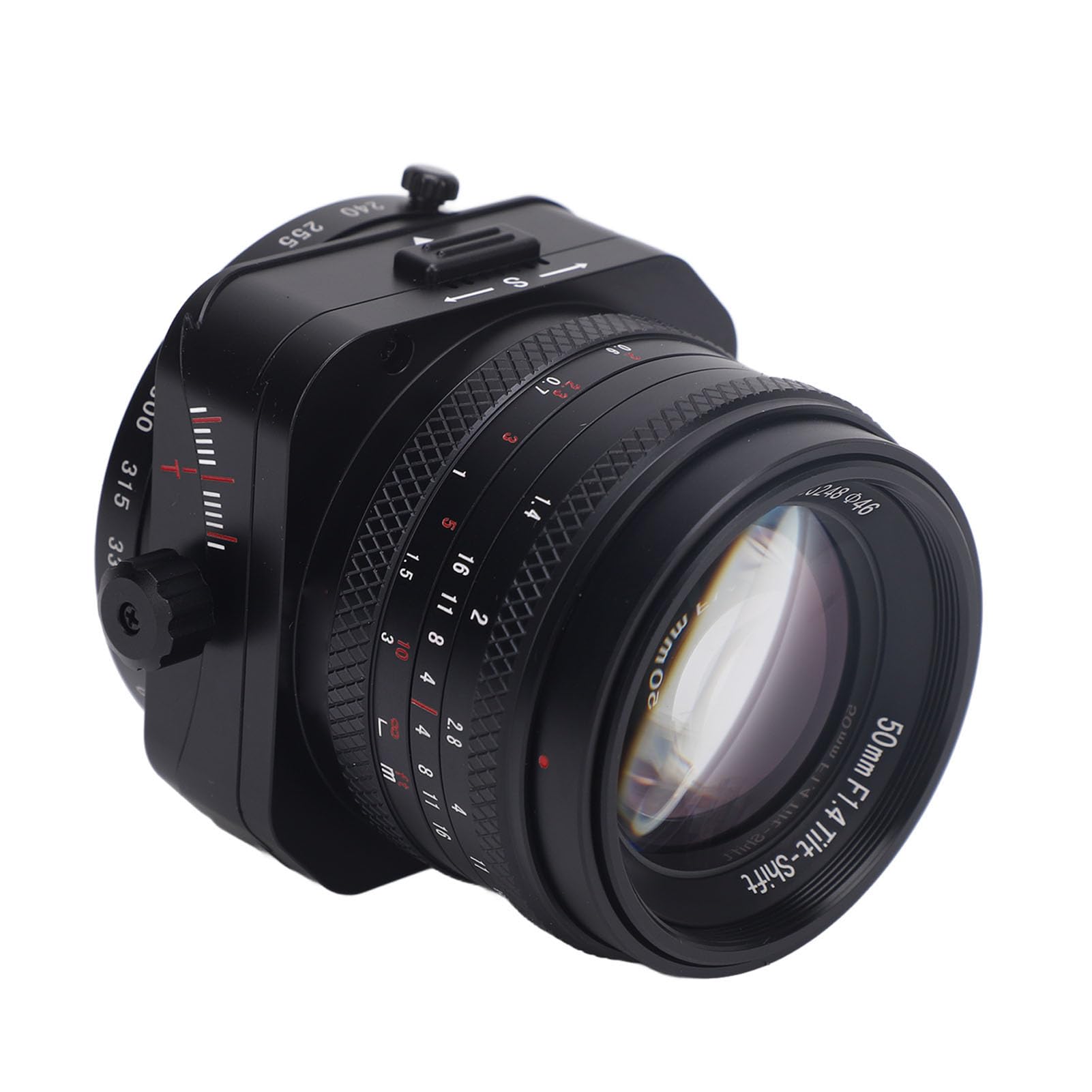 50mm F1.4 Tilt Manual Lens for Sony E Mount - Large Aperture Half Frame Portrait Lens Compatible with A6000 A6300 A6400 A7C A7III A7IV A7RIII A9 - Perfect for Creative Photography & Bokeh Effects