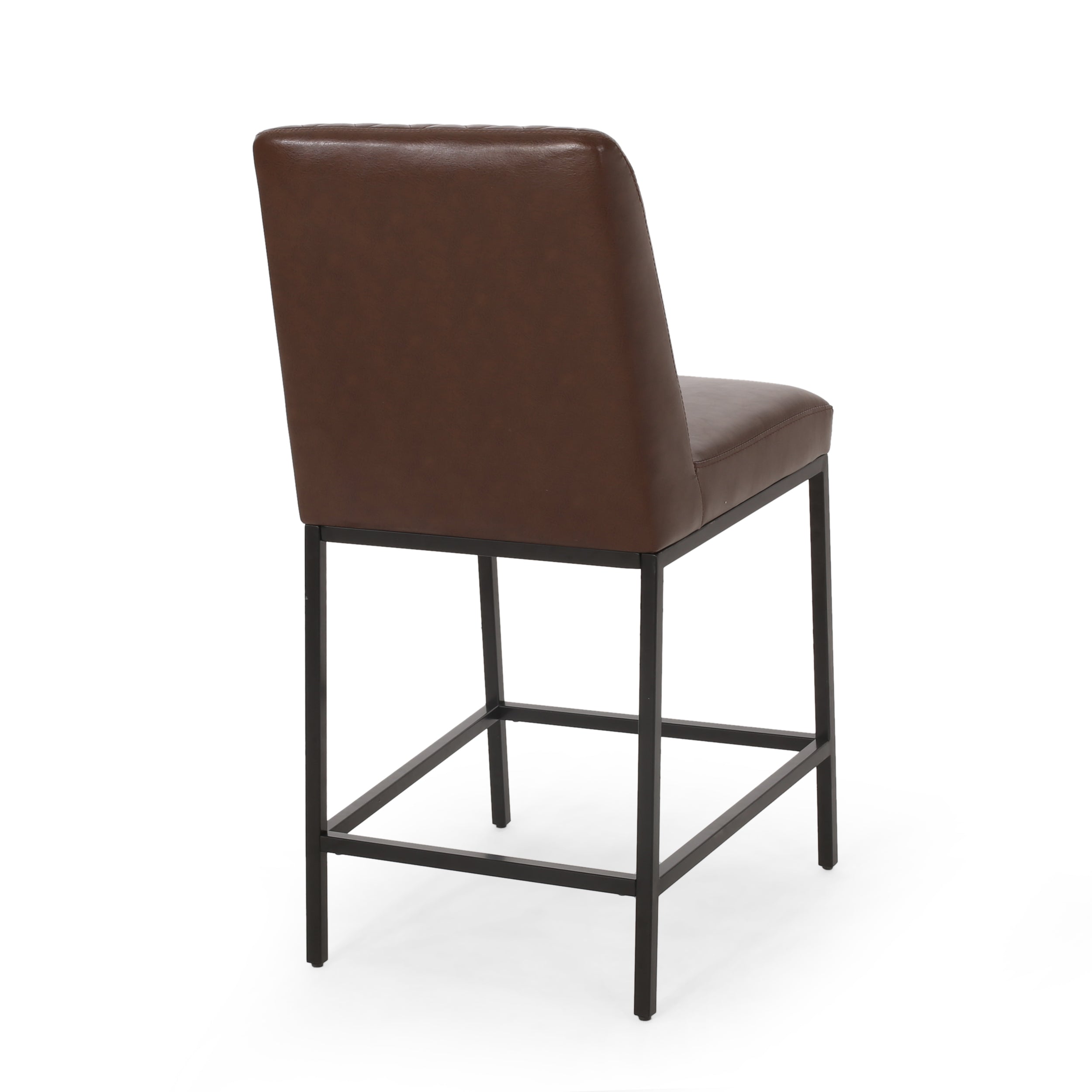 2-Pack Modern Counter Stools for Kitchen Island Bar - Adjustable Height, Comfortable Seating for Dining & Entertaining