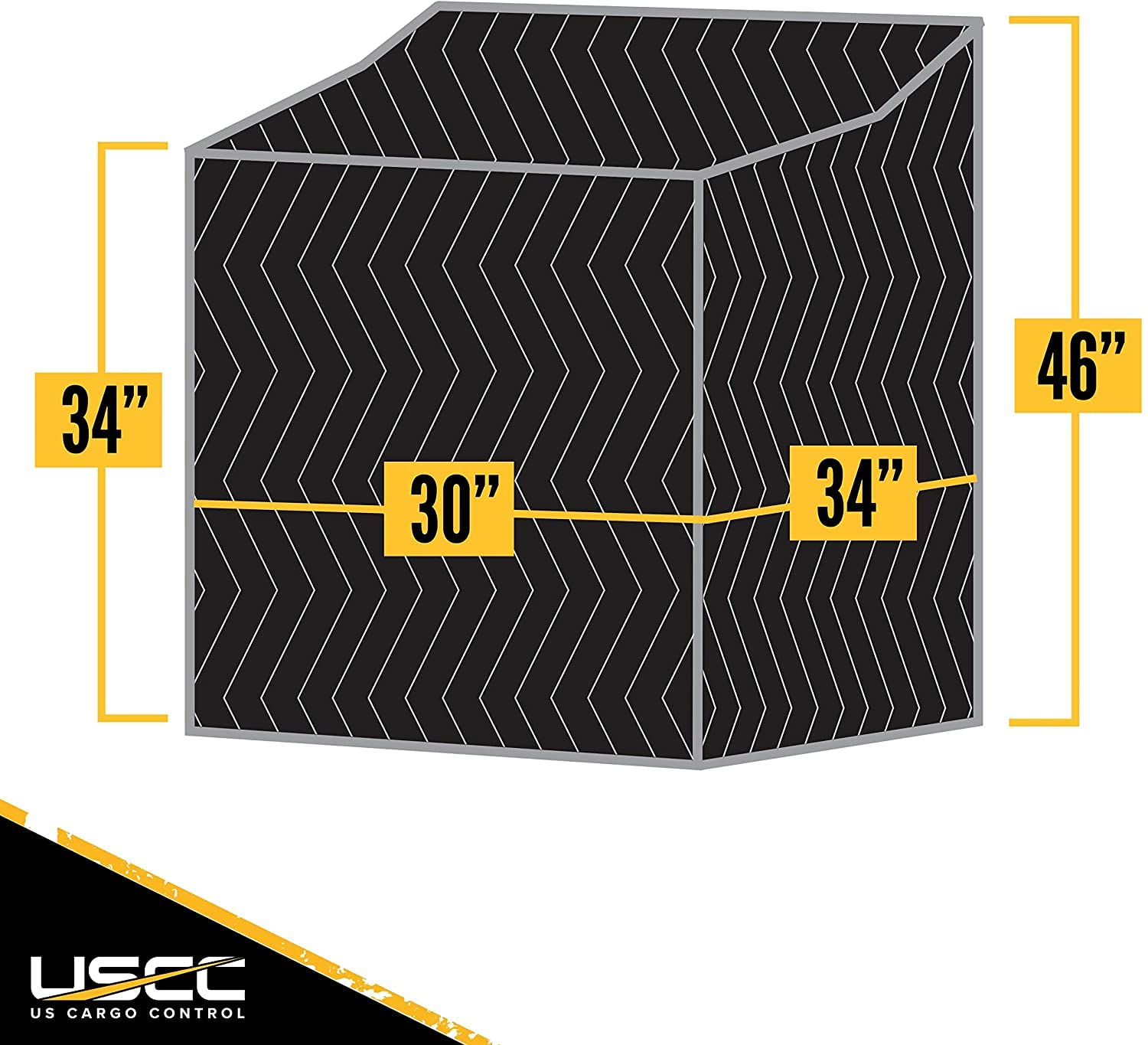 US Cargo Control Ultimate Moving Kit with Moving Blankets & Covers - Heavy Duty Furniture Protector for Washer, Dryer, Range, Refrigerator, Banister & Door Jamb - Perfect for Home Moving, Appliance Protection & Furniture Transport