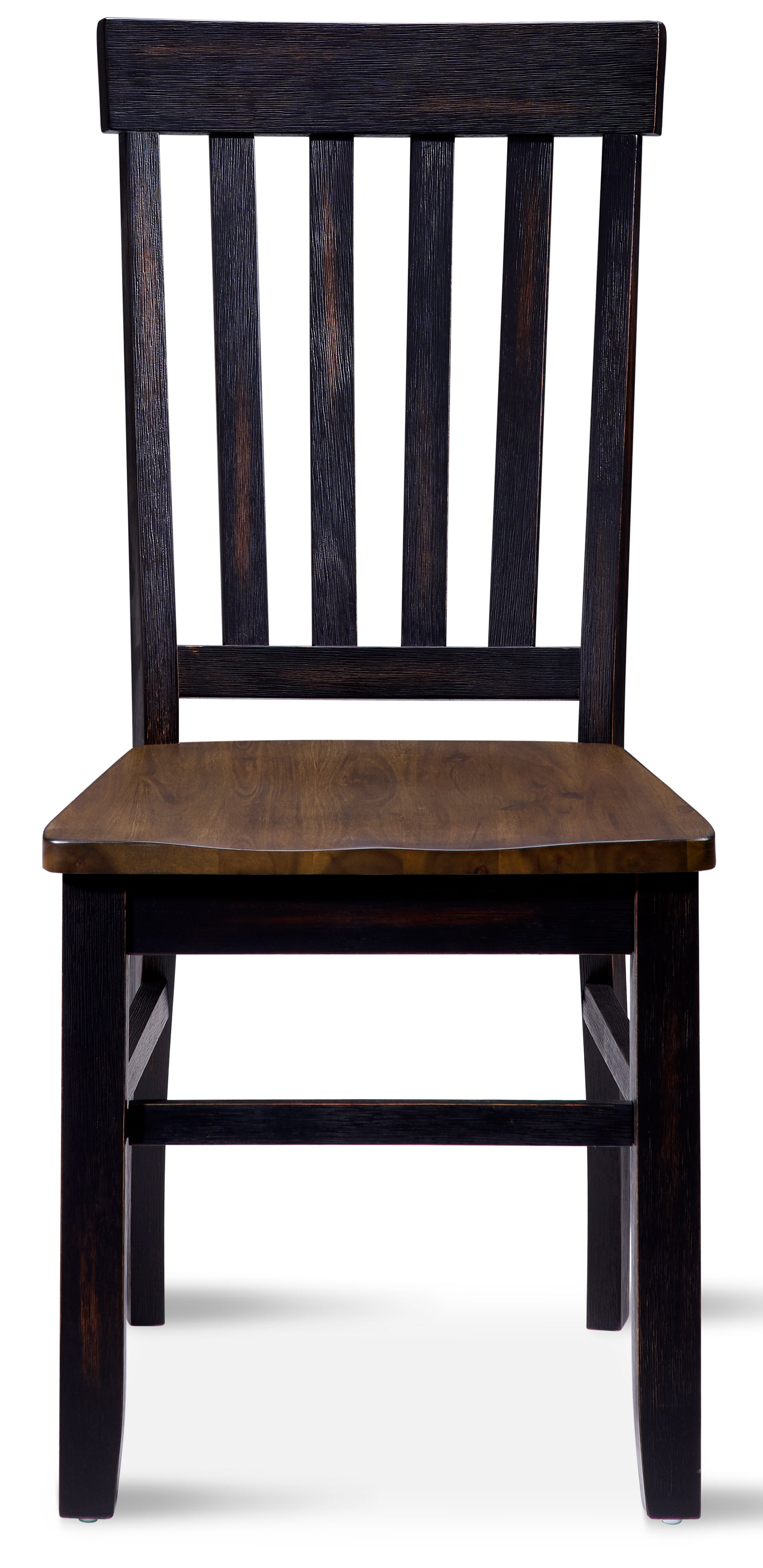 Caylie Noir 5-Piece Dining Set - Modern Ebony & Driftwood Finish - Perfect for Small Spaces, Apartments, and Cozy Kitchens