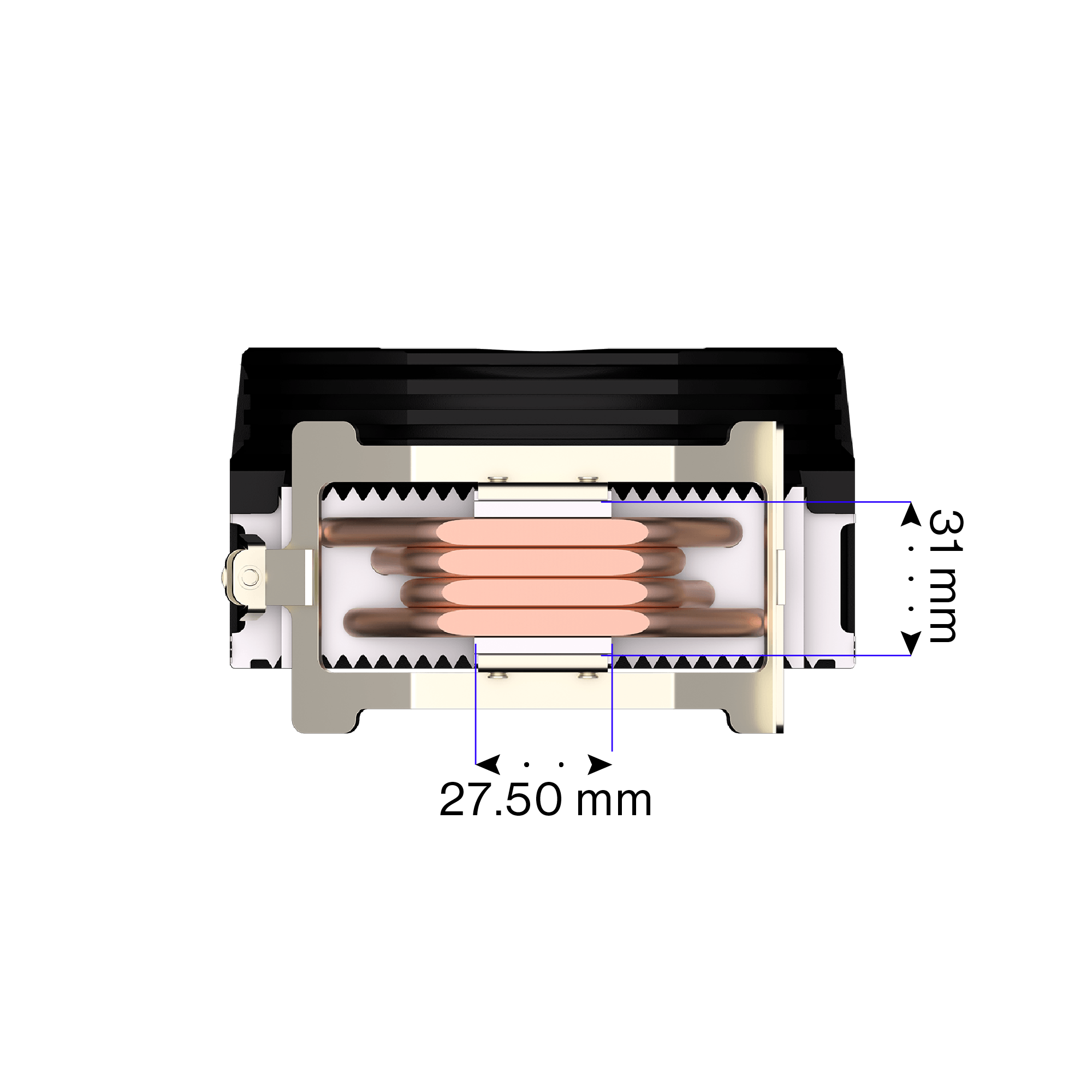 Endorfy Spartan 5 MAX ARGB CPU Air Cooler - High Performance PC Cooling for Gaming & Overclocking | Quiet 120mm Fan | Easy Installation | Perfect for Gaming PCs & Workstations (EY3A004)