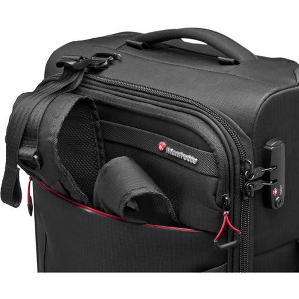 Manfrotto Switch-55 Pro Convertible Rolling Camera Backpack - 2-in-1 DSLR Camera Roller Bag & Professional Backpack for Camcorders, DSLR & Mirrorless Cameras - Holds 2 Camera Bodies & Lenses + 17