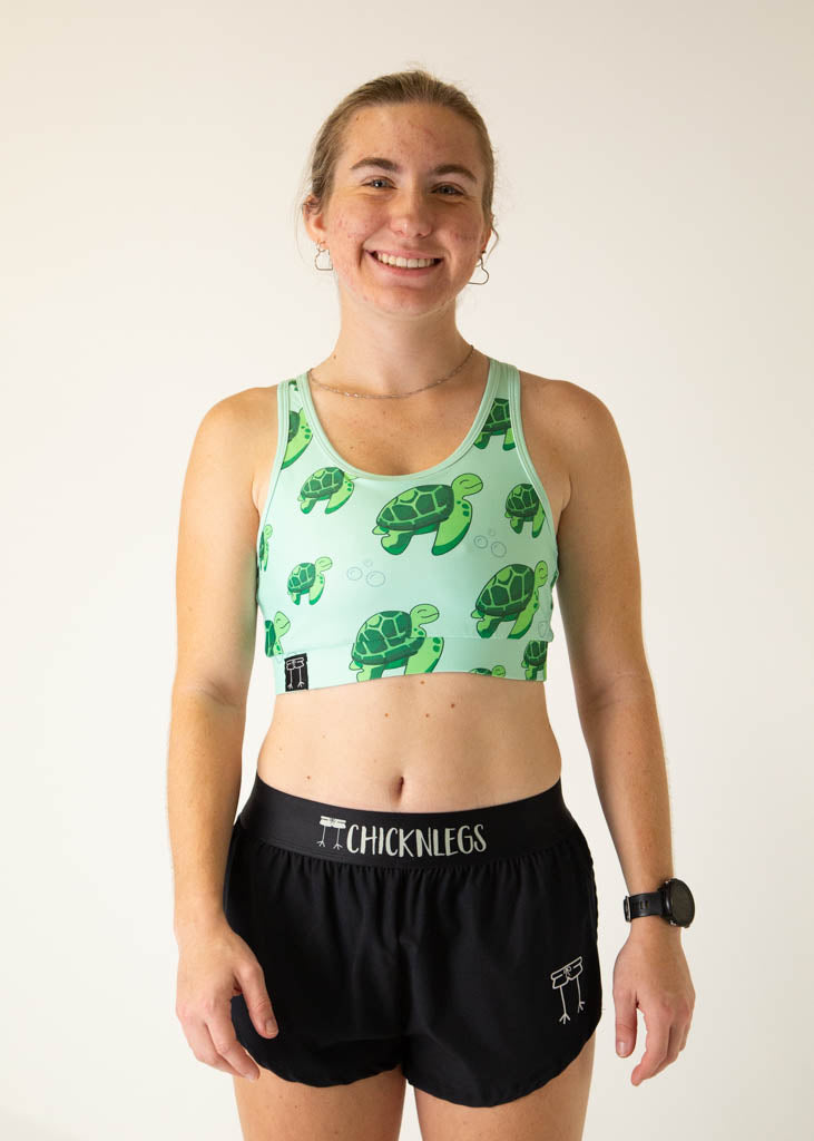 Sea Turtles OG Sports Bra - High Support Workout Top for Women - Perfect for Yoga, Running & Gym