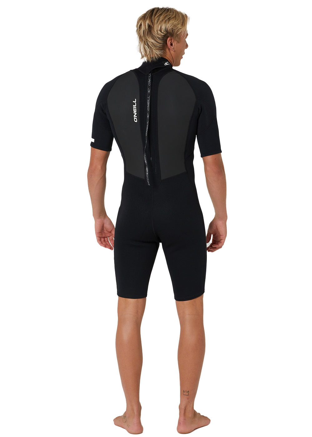 O'Neill Men's Reactor II SS 2mm Back Zip Spring Wetsuit for Surfing, Diving & Water Sports - Thermal Protection in Cool Waters