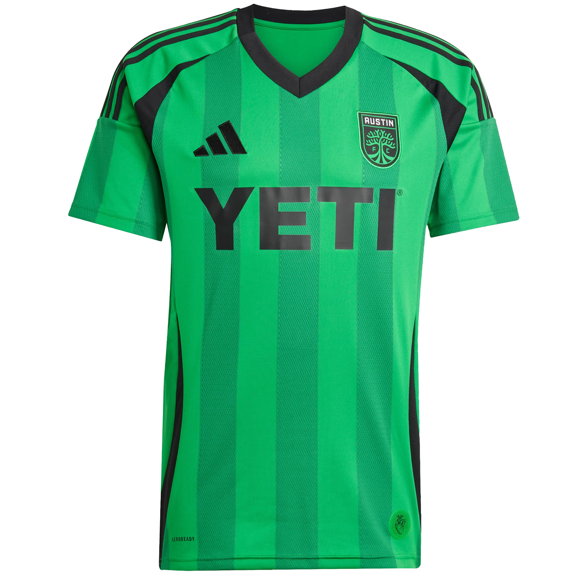 Adidas Austin FC Riley Thomas Home Jersey 25/26 - Authentic Soccer Jersey for Men, Real Green, Official MLS Team Jersey - Perfect for Matchdays, Fan Events & Soccer Enthusiasts