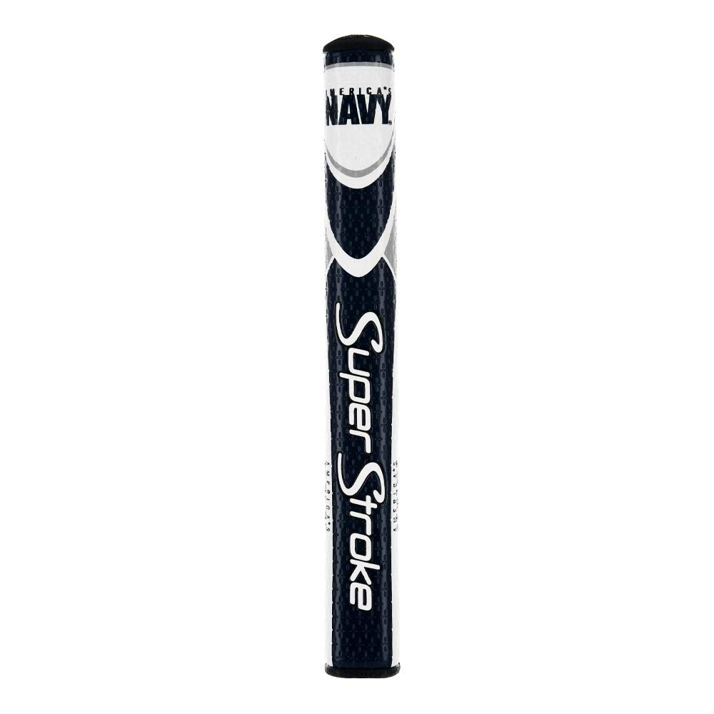 SuperStroke Military Golf Putter Grip Mid Slim 2.0 | Cross-Traction Texture & Oversized Design | Consistent Stroke with Even Grip Pressure | Non-Slip Performance for Indoor & Outdoor Golf Practice