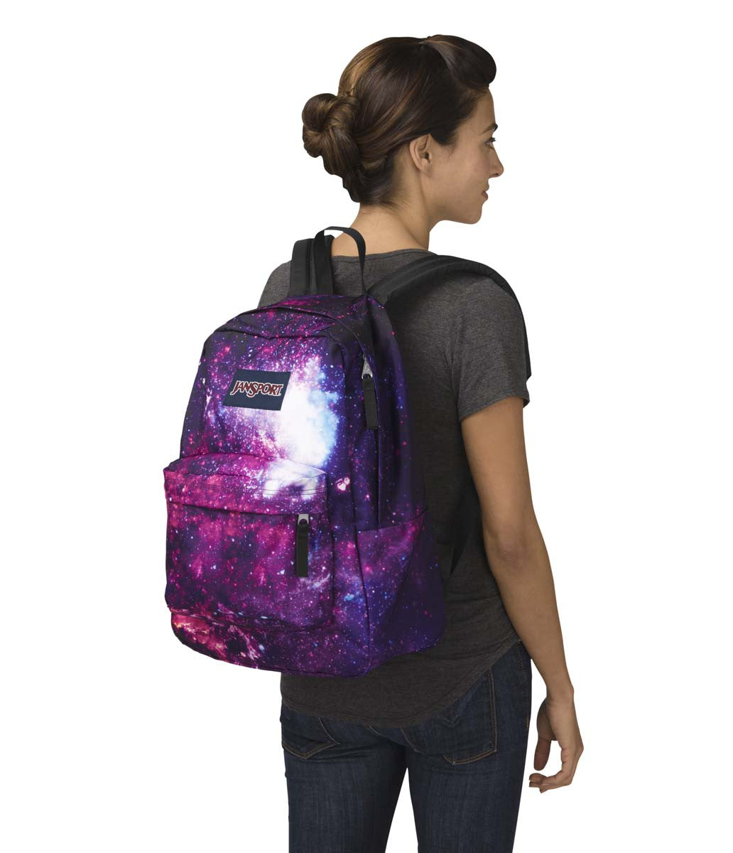JANSPORT High Stakes Backpack - Multi Intergalactica Durable School & Travel Backpack for Students & Commuters | Perfect for College, Work & Outdoor Adventures