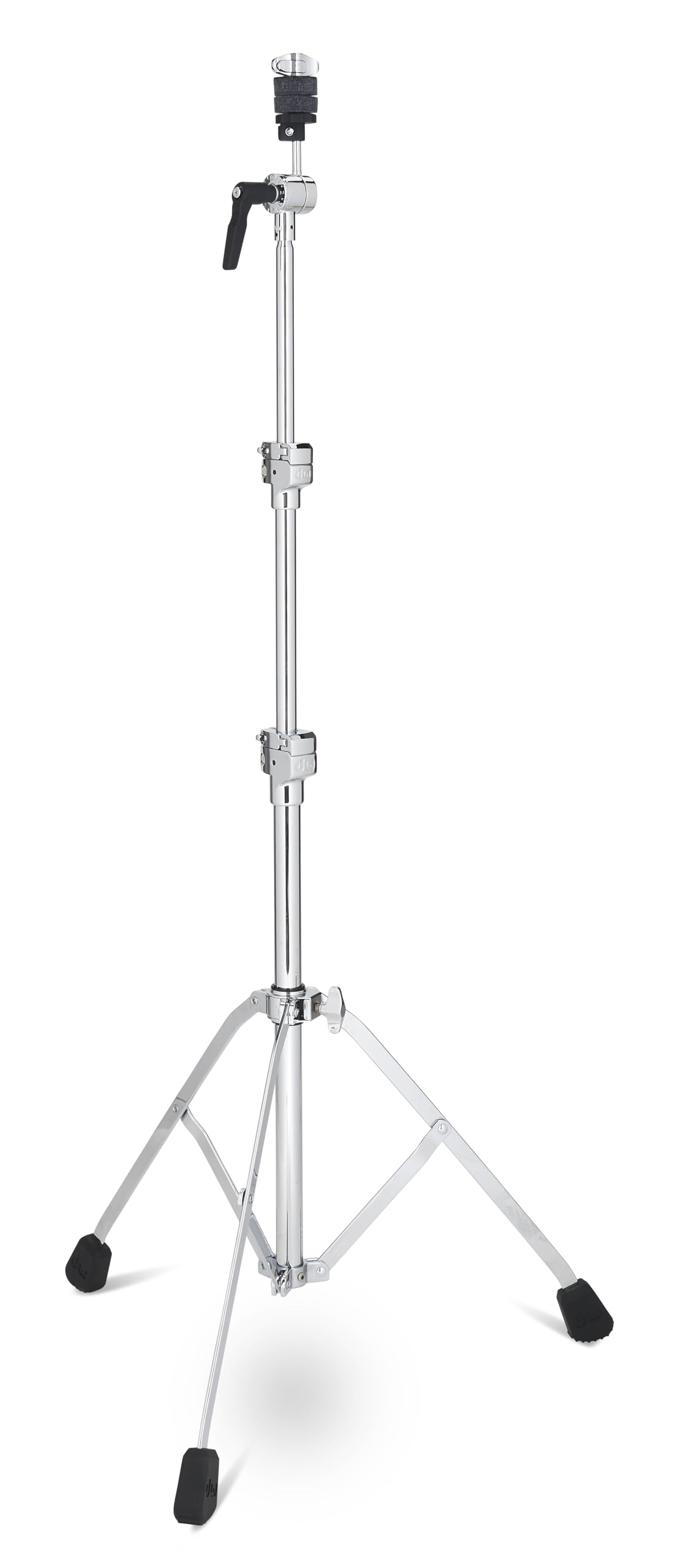 DW 3000 Series Single Braced Straight Cymbal Stand (DWCP3710SA) - Heavy Duty Drum Hardware for Live Performances & Studio Recording - Perfect for Drummers & Percussionists