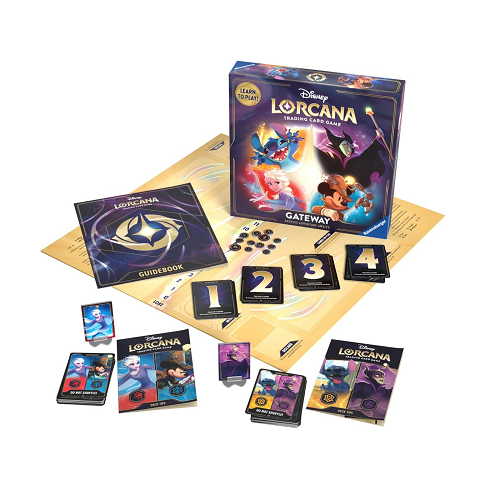 Disney Lorcana: The First Chapter Trading Card Game - Collectible Fantasy Adventure Cards for Players & Fans | Perfect for Game Nights, Tournaments & Disney Enthusiasts