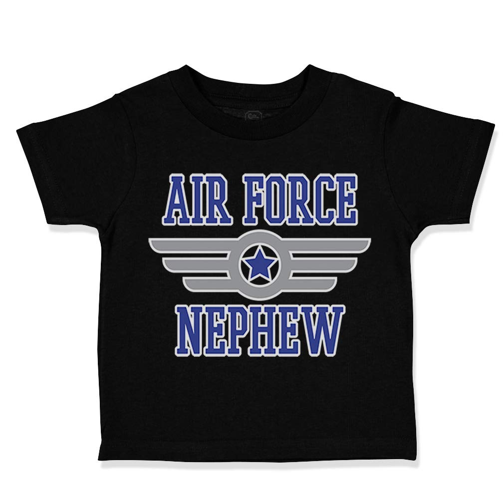 Cute Rascals Toddler T-Shirt - Air Force Themed Cotton Shirt for Nephew, Niece, Aunt & Uncle - Perfect for Family Events, Military Appreciation & Casual Wear