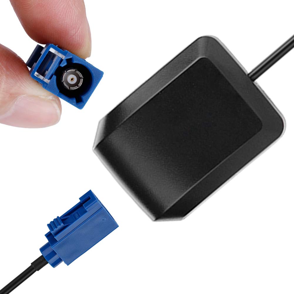 ASHATA Car GPS Antenna with 1.5m RG174 Cable - 1575.42MHz Magnetic Base Antenna for GPS Navigation, Receivers, DVR & Modules | Enhanced Signal for Road Trips & Fleet Tracking