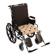 19x19 Waffle Wheelchair Cushion - Non-Inflated Pressure Relief Seat Pad for Comfort & Pain Relief - Ideal for Elderly, Disabled & Post-Surgery Recovery