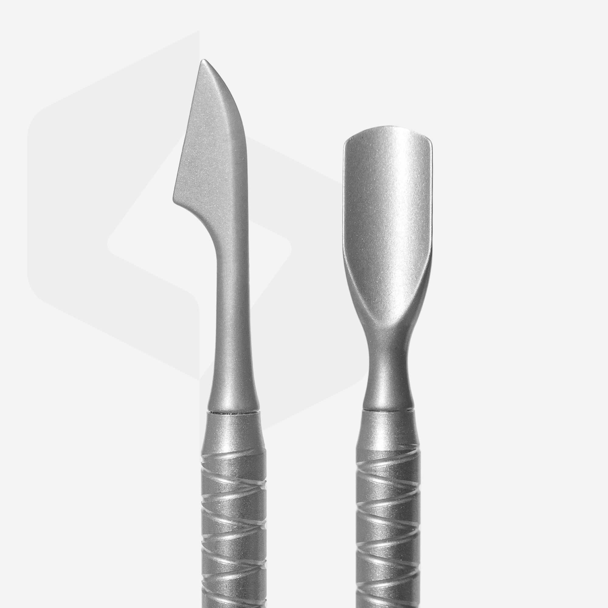 Staleks Classic 30 Type 2 Professional Manicure Pusher & Cuticle Remover - Rounded Edge Nail Tool for Salon & Home Pedicure Care