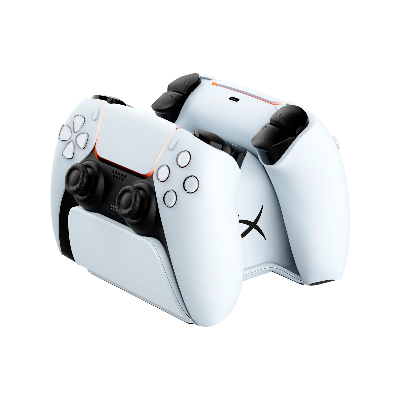 HyperX ChargePlay Duo PS5 Controller Charging Station - Dual Wireless Charger for PlayStation 5 Controllers with LED Indicators - Perfect for Gaming Setups & Multiplayer Sessions