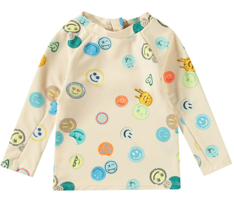 MOLO NEMO Baby Swim T-Shirt for Boys & Girls - UPF 50+ Sun Protection, Quick Dry Rash Guard (6-24 Months) - Perfect for Pool, Beach & Water Play