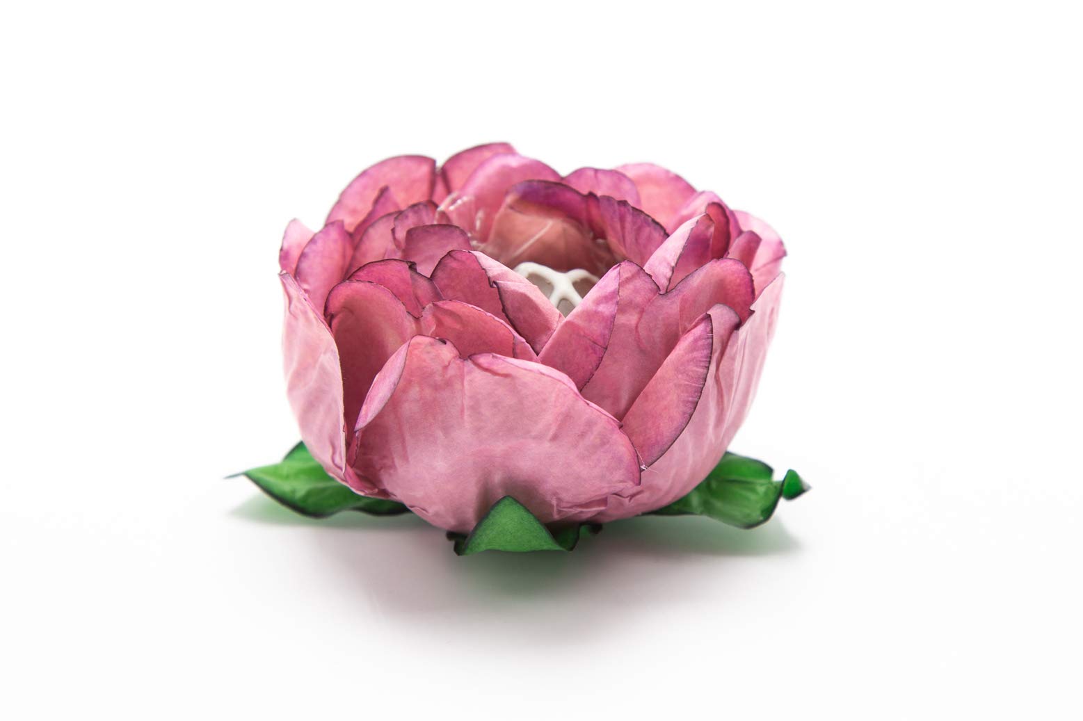 Handmade Paper Truffle Cups - 30 Pack | Eco-Friendly Candy Liners & Wrappers for Chocolates, Cupcakes, Desserts | Perfect for Party Favors, Wedding Treats, Holiday Gifts (Peony Dusty Rose)