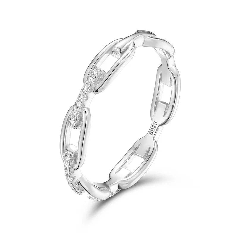 S925 Sterling Silver D Color Moissanite Eternity Wedding Band Ring for Women - Elegant Gold Tone Bridal Jewelry for Engagement, Anniversary & Special Occasions