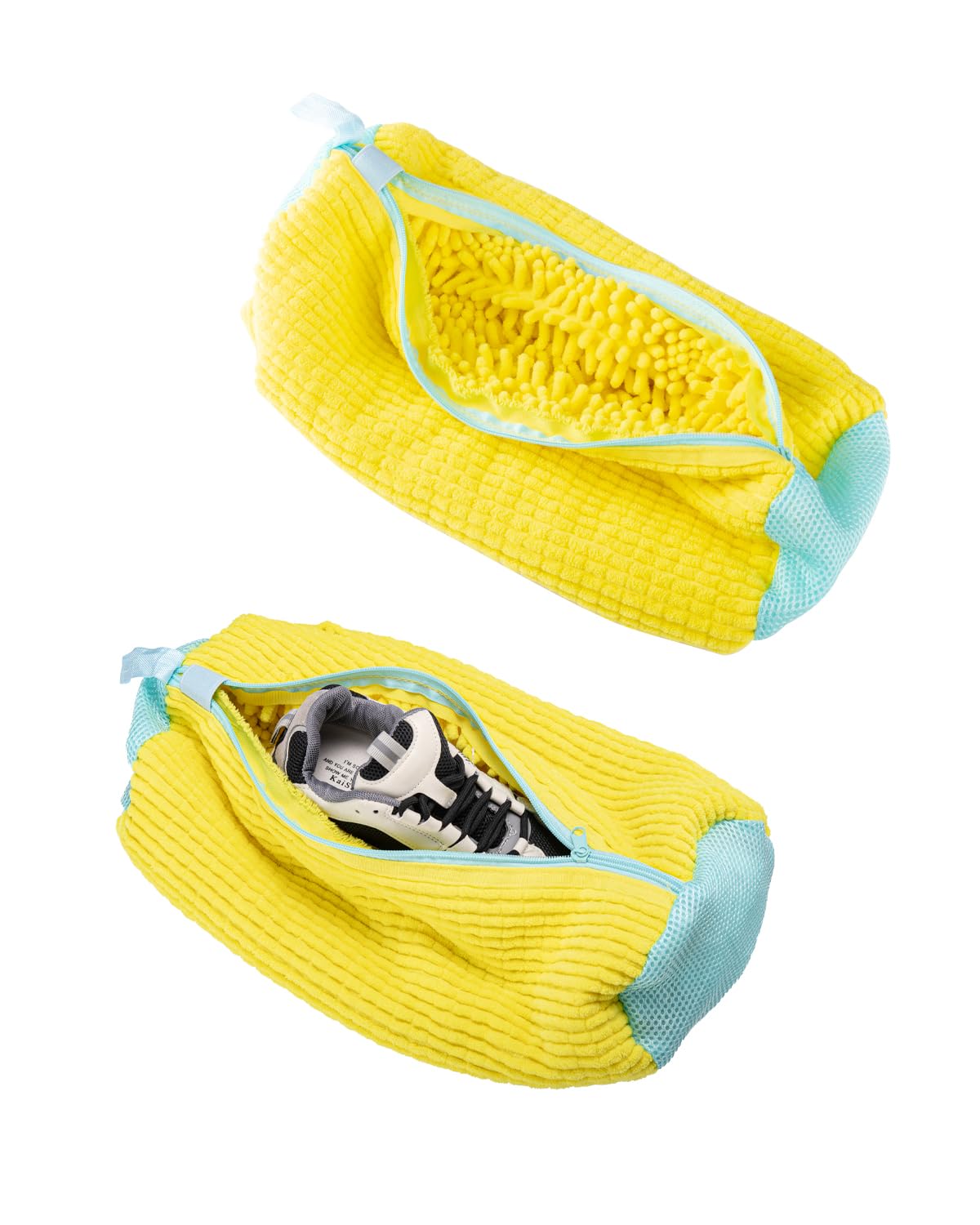Reusable Shoe Washing Machine Bag 2 Pack - Durable Laundry Shoe Bag for Washer & Dryer | Perfect for Sneakers, Running Shoes & Sports Gear | Keep Shoes Clean & Protected During Washing