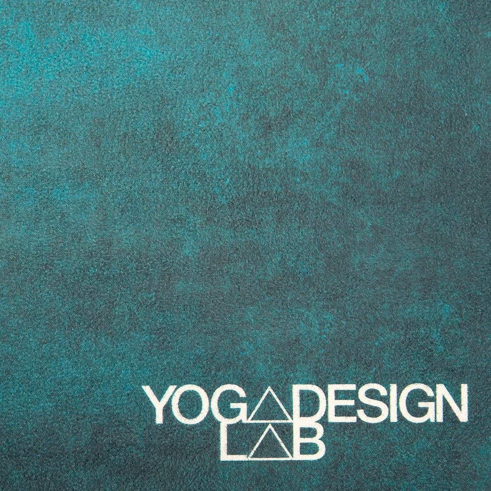 YOGA DESIGN LAB | Premium 2-in-1 Yoga Mat & Towel Combo | Eco-Friendly Luxury Mat for Hot Yoga, Power Yoga, Bikram & Ashtanga | Non-Slip Studio Quality with Carrying Strap | Perfect for Home, Gym & Yoga Studio Workouts