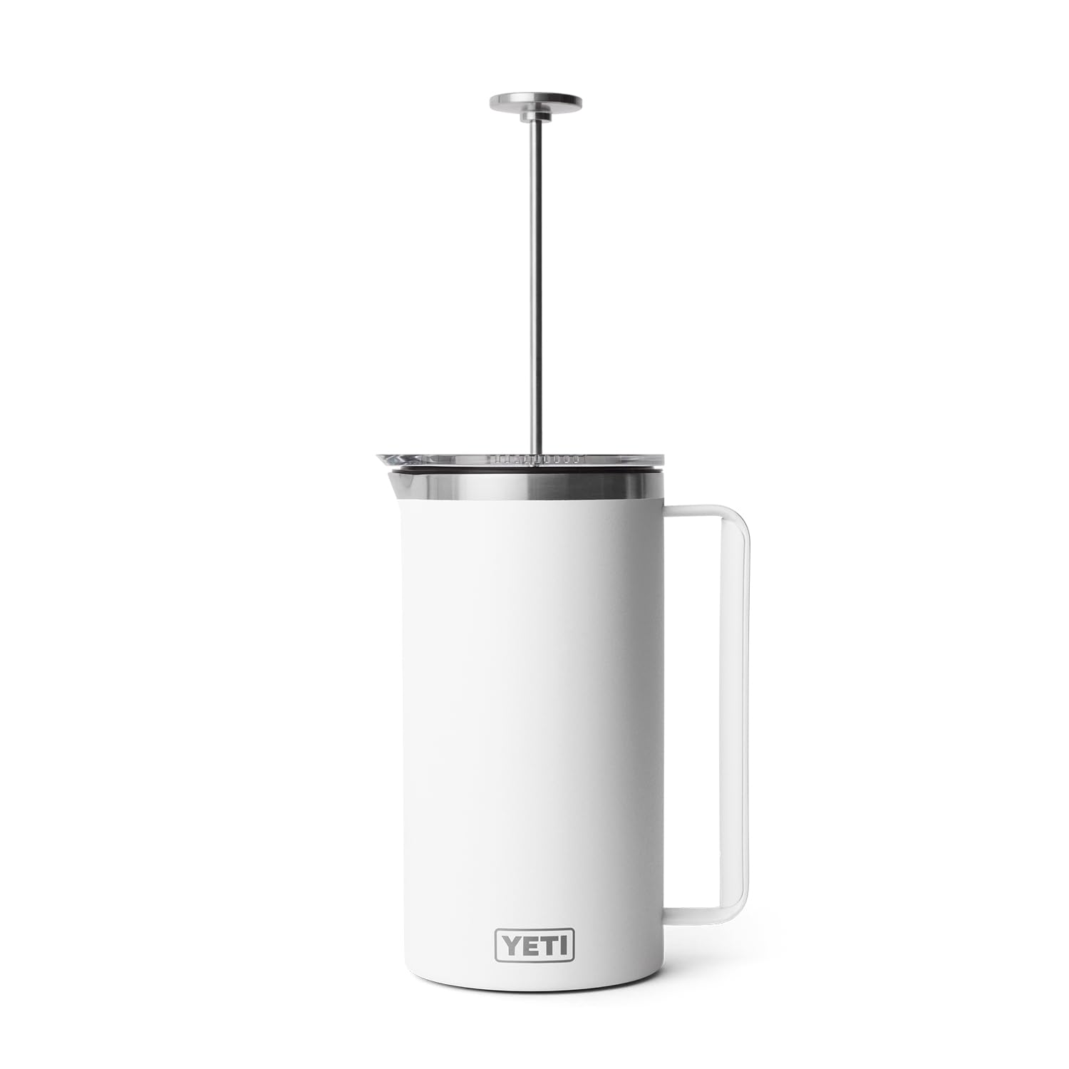YETI Rambler French Press Coffee Maker with GroundsControl Filter - Stainless Steel Travel Coffee Press for Camping, Hiking & Outdoor Adventures