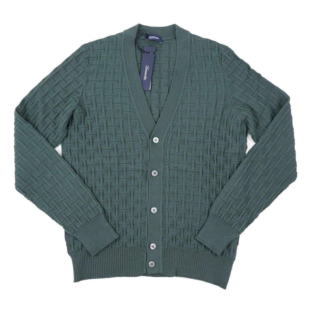 Premium Drumohr Merino Wool Cardigan Sweater for Women & Men - Soft & Warm Winter Knitwear - Perfect for Office, Travel & Casual Outfits