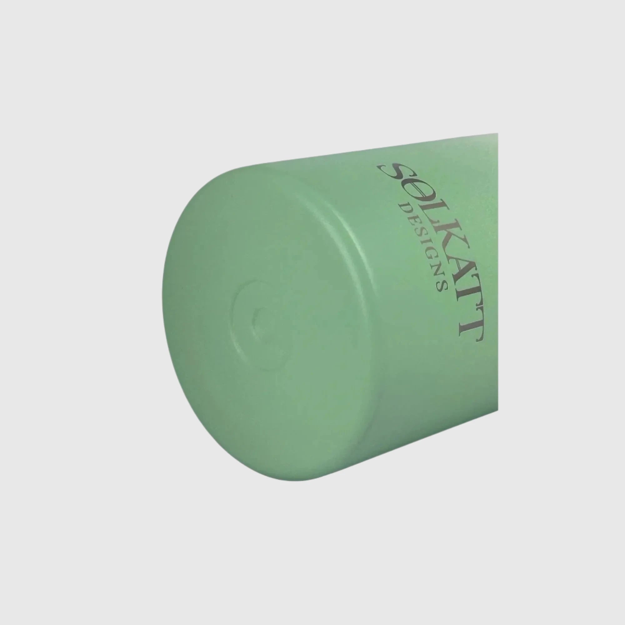 Pastel Green Insulated Stainless Steel Water Bottle 32oz (950ml) - Keeps Drinks Cold 24Hrs & Hot 12Hrs for Gym, Hiking, Office & Outdoor Activities